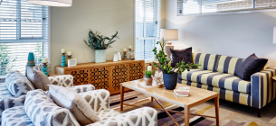 25 Ide Ruang Tengah gaya Nautical yang Nyaman